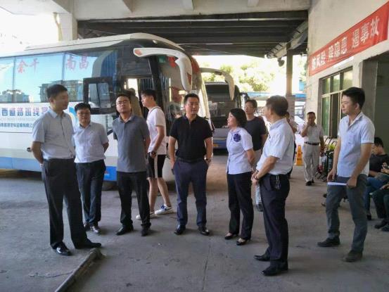 王曉視察青山、徐坊客運站改造工程進展情況