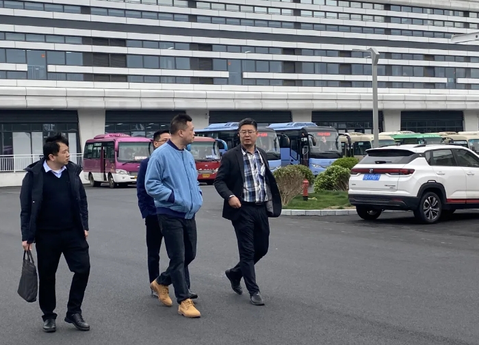 九江長運：廬山市政府領導檢查廬山市客運站場清明節前安全工作