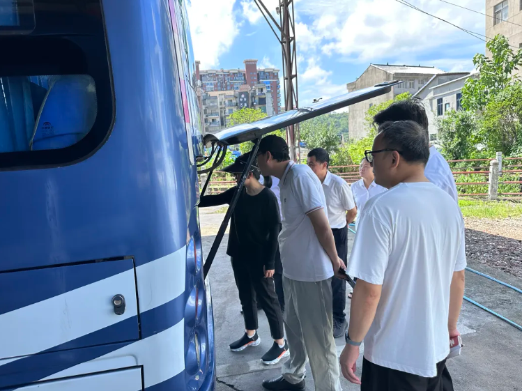 汽車管理事業部到上饒汽運開展專項檢查