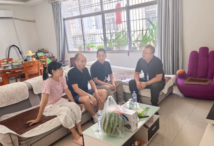 萍鄉長運 家訪暖心行   共筑同心橋