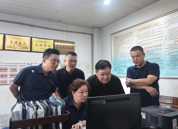 萍鄉市交通運輸局領導督導萍鄉長運節前安全生產工作